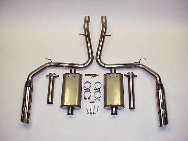 Mustang 03-04 Cobra 4.6L, Aft-Cat Exhaust System